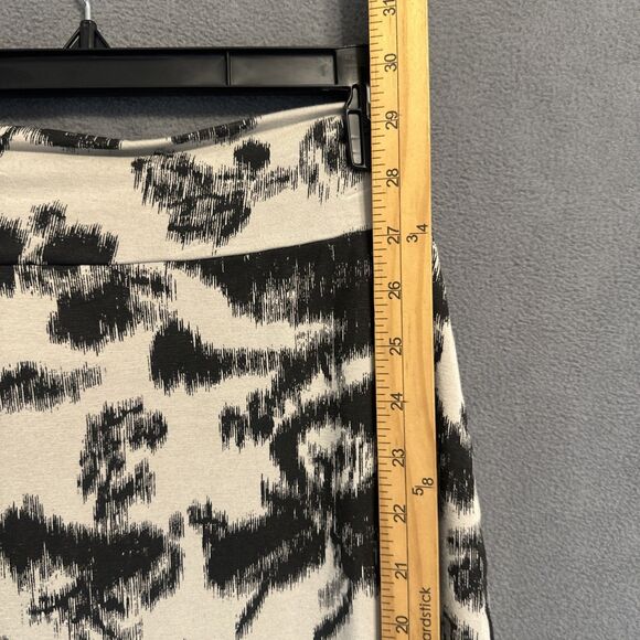 NWT Bryn Walker Sloan Midi Pencil Skirt Abstract Floral‎ Print Stretch Size XXS - Picture 8 of 9